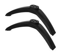 GOOHOCHY 4pcs Black Tv Stand Legs Replacement for 43-50 Inch Televisions and Projectors, Stable Support with Double Pedestal Design, Easy Installation Screws Included, for Desk or Tabletop