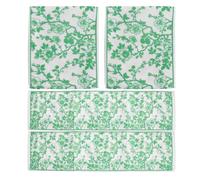 GOOHOCHY 4pcs Cloth Mahjong Card Sleeves with Foldable and Portable Design, Rounded Edges, Smooth Interior for Mahjong Playing Cards, for Use at Home or Tea House