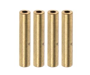 GOOHOCHY 4pcs Copper Tube for Refrigerator Door Spring Replacement Copper Pipe Connectors with Sweat Coupling Fittings Hvac and Air Conditioner Compatible Parts for Stable Fridge Support