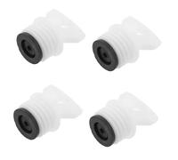GOOHOCHY 4pcs Hot Water Sack Stoppers Hot Water Bag Replacement Stopper Rubber Sealing Plugs for Bottles White