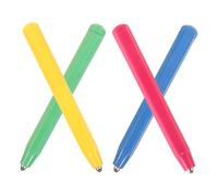 GOOHOCHY 4pcs Magnetic Drawing Board Pens for Lightweight Portable Magnetic Stylus with Enhanced Precision Secure Attachment for Various Drawing Tablets and Learning Boards Multi Color