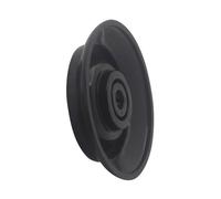 GOOHOCHY 4pcs Piano Caster Cups Black Non-slip Floor Protectors for Upright Piano Legs Heat Resistant Anti-noise Mats with Sound Insulation and Skid Resistance for Wood Tile Carpet Floors