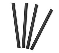 GOOHOCHY 4pcs Rubber Edge Strips for Dustpan Durable Garbage Lip Accessories for Efficient Cleaning and Dust Containment Compatible with Various Cleaning Tools Lightweight and Sturdy Design