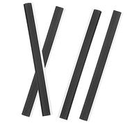 GOOHOCHY 4pcs Rubber Strip Replacement for Dustpan Soft Edge Lip Accessories for Efficient Cleaning Sturdy Rubber Dustpan Edge Repair for Household Use