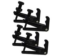 GOOHOCHY 4pcs Violin Fine Tuners Brass String Adjusters for Violins Easy Installation Tuning Tools and Compact Design