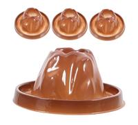 GOOHOCHY 4pcs Volcano Eruption Model Base Reusable DIY Scientific Volcano Kits for Lifelike Volcanic Science Models for Classroom and Family Learning Educational Geological Demonstration