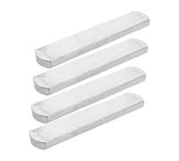 GOOHOCHY 4pcs Weighted Steel Plates for Weighted Vest Fitness Training Compact Steel Filling for Strength Endurance Running Workout Accessories