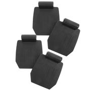 GOOHOCHY 4pcs Wheelchair Footplates Replacement Swing-Away Footrests with Easy Installation Stable Support for Adults Wheelchairs and Transport Chairs No Side Distinction