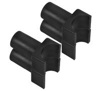 GOOHOCHY 4pcs Wheelchair Seat Rail Support Blocks Plastic Slider Track Guide for Transport Chairs Low Noise Replacement Parts for Adult Wheelchair Maintenance and Repair