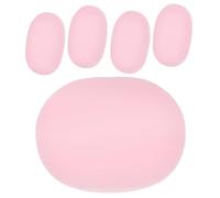 GOOHOCHY 5 Pcs Facial Sponge Gentle Skin Care Cleaning Tool for Makeup Removal Biodegradable Face Wash Sponges for All Skin Types Random Colors Included
