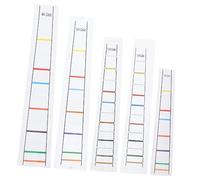 GOOHOCHY 5 Sheets Practical Cello Intonation Stickers for Beginners, PVC Paper Finger Position Marker Decals, Help Practice Hand Shape, Cello Accessories
