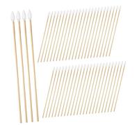 GOOHOCHY 500pcs Pointed Tip Cotton Swabs for Makeup Application and Electronics Cleaning Precision Eye Makeup Swabs for Detailed Touch-ups and Nail Care