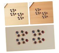 GOOHOCHY 50pcs Crochet Safety Eyes for Stuffed Animals Plush Dolls DIY Craft Accessories with Brown Eyelids and Washers Multipurpose Plastic Doll Eyes for Halloween Decorations and Soft