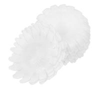 GOOHOCHY 50Pcs Fruit Storage Liners Soft Anti-shock Cushions Food-grade Protective Mesh for Logistics Supply with Breathable Thickened Material White Color