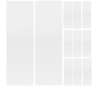 GOOHOCHY 50pcs Hair Coloring Sheets for Hairstylist Essentials Soft Protective Barrier for Hair Dye Tool Foiling Techniques and Styles