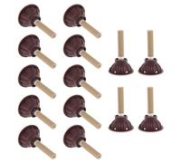 GOOHOCHY 50pcs Household Moxibustion Sticks with Red Base Handmade Moxa Pillars 7x40mm for Moxibustion Therapy Salon and Home Use Alternative Medicine