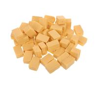 GOOHOCHY 50Pcs Miniature Straw Hay Bales for Dollhouses Farm Decoration Artificial Hay Bales for Educational Play for Birthdays and Special Occasions