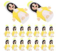GOOHOCHY 50pcs Virgin Mary Figurines PVC Small Catholic Statues for Easter Eggs Religious Party Favors Biblical Character Decorations for Home Office Faith Symbol
