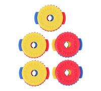 GOOHOCHY 5pcs Cymbal Quick Release Cap Drum Fixing Nuts for Drum Replace Electronic Cymbal Nuts Random Color