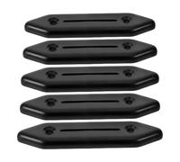 GOOHOCHY 5pcs Electric Guitar 5-Way Switch Cover Plates Plastic Toggle Lever Control Protection for Electric Guitar Modification Parts Compatible with