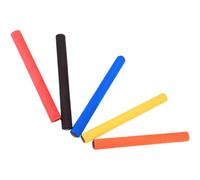 GOOHOCHY 5pcs Non-slip Foam Relay, Lightweight Soft Grip Transfer Sticks for ’s Track and Field Race Training, Multi-color Set for School Relay Competitions