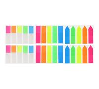 GOOHOCHY 6 Sets Sticky Page Tabs School Season Decor PET Color Coding | Documents and Binders, Bright Thin Strips, Overlay Keeps Text Visible, for Study Notes