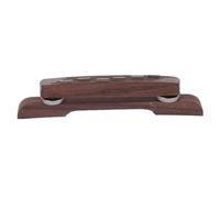 GOOHOCHY 6 String Adjustable Height Rosewood Guitar Bridge String Jazz Guitar with Polished Smooth Surface Lightweight Portable Design for Violin Mandolin Accessories