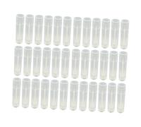 GOOHOCHY 60 Pcs Reusable Lip Balm Tubes with Lid Empty Lip Balm Containers Made of Pp and Pet No Odour for Travel Easy to Put in A Cosmetic Bag for Women