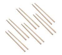 GOOHOCHY 6pairs Drum Sticks for Beginner Practice Drum Stick for Drumming Accessories and