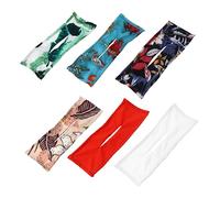 GOOHOCHY 6pcs Bohemian Stretch Headband for Women Elastic Fashion Hairbands with Delicate Patterns Comfortable Hair Decor for Home Travel and Daily Wear