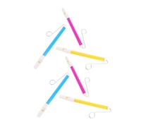 GOOHOCHY 6pcs Colorful Slide Whistle Set Push-pull Flute Musical Toy for Kids Portable Handheld Whistles in Purple Yellow and Blue Fun Party Favors for Toddlers and Children
