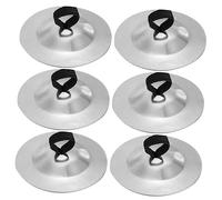 GOOHOCHY 6pcs Finger Cymbals Belly Dance Percussion Cymbal Dancing Props Instrument Finger