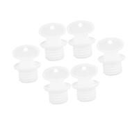 GOOHOCHY 6Pcs Hot Water Bag Screw Caps Replacement Plugs Universal Sealing Stopper for Hot Water Bottles Anti Air Loss Lid Suitable for