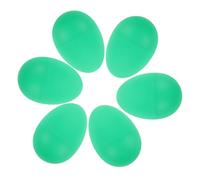 GOOHOCHY 6pcs Plastic Egg for Interactive Musical Instruments for Early Education and Rhythm Practice Social Skills and Fun Learning Activities