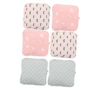 GOOHOCHY 6pcs Sanitary Napkin Pouch Portable Zipper Period Organizer for Women Travel School Large Capacity Menstrual Pad Storage Bag Multiuse Essentials Purse