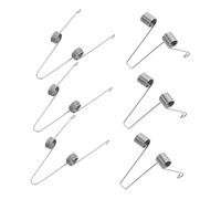 GOOHOCHY 6pcs Water Key Springs for Tuba Trumpet Trombone Instrument Repair Accessories Fits Various Musical Instruments for Education Performance