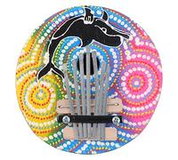 GOOHOCHY 7-key Kalimba Thumb Piano Mini Finger Piano Random Color Design Portable Musical Instrument for Beginners and Adults