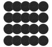 GOOHOCHY 80pcs Black Aromatherapy Diffuser Pads Refillable Cotton Aroma Pads for Essential Oil Diffusers Suitable for Home, Office, and Car Use