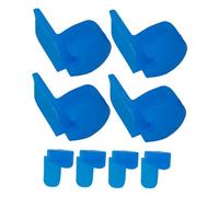 GOOHOCHY 8pcs Blue Silicone Clarinet Thumb Rest Cushion Pads and Oboe Finger Rest Supports, Providing Comfort and Improving Playing Experience for Musicians and Beginners during Graduation