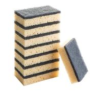 GOOHOCHY 8pcs Kitchen Cleaning Sponge Wash Dish Sponge Scouring Pads Non Scratch Use for Kitchen Bathroom Clean Dishes