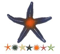 GOOHOCHY 8pcs Realistic Sea Star Figurines Pvc Ocean Animal Models with Vivid Design for Home Decoration and Arts and Crafts, for Beach Theme Parties and Sealife Displays
