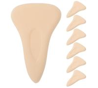 GOOHOCHY 8pcs Women Swim Private Part Concealer Pads Soft Sponge Reusable Invisible Hiders for Swimsuit Bikini Yoga Pants Bodysuits Skin-Friendly Comfort