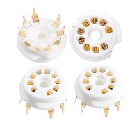 GOOHOCHY 9-pin Tube Socket Bracket Vacuum Valve Base Socket for Audio for 6n1 6n2 6n3 12ax7