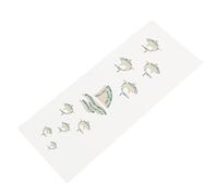 GOOHOCHY Acoustic Guitar Fingerboard Sticker Shark Design 1 Pc Fretboard Decal Easy to Apply Guitar Stickers for Fingerboard