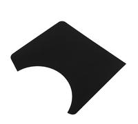 GOOHOCHY Acoustic Guitar Pick Guard 7X6 Inches Self-Adhesive Black PVC Scratch Plate Protector for Classical and Folk Guitars for Beginners and Musicians