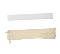 GOOHOCHY Acrylic Singing Bowl Mallet Acrylic Mallet Singing Bowl Sticks White Portable Sound Simple Looking Stick for Meditation