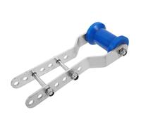GOOHOCHY Adjustable Boat Trailer Roller with Bracket for Tongue Mount Assembly Keel Support and Frame Connection Smooth Glide Roller System with Stable Bracket Mounts for Multiple Hull