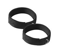 GOOHOCHY Adjustable Thigh Strap Durable Neoprene Padded Fitness Leg for Strength Training and Agility for Taekwondo Football and Running Black