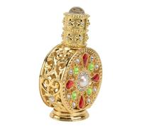 GOOHOCHY Alloy Perfume Bottles Home Aromatherapy Oil Container Travel Perfume Bottle Dropper for Bergamot Neroli Oils