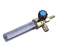 GOOHOCHY Alloy Pressure Reducer Flowmeter with Unbreakable Design and Long Life Span for Home Brew System and Home-made Kegerator, 1/4pt 0.35mpa 7mm Flow Gauge with Beautiful Look